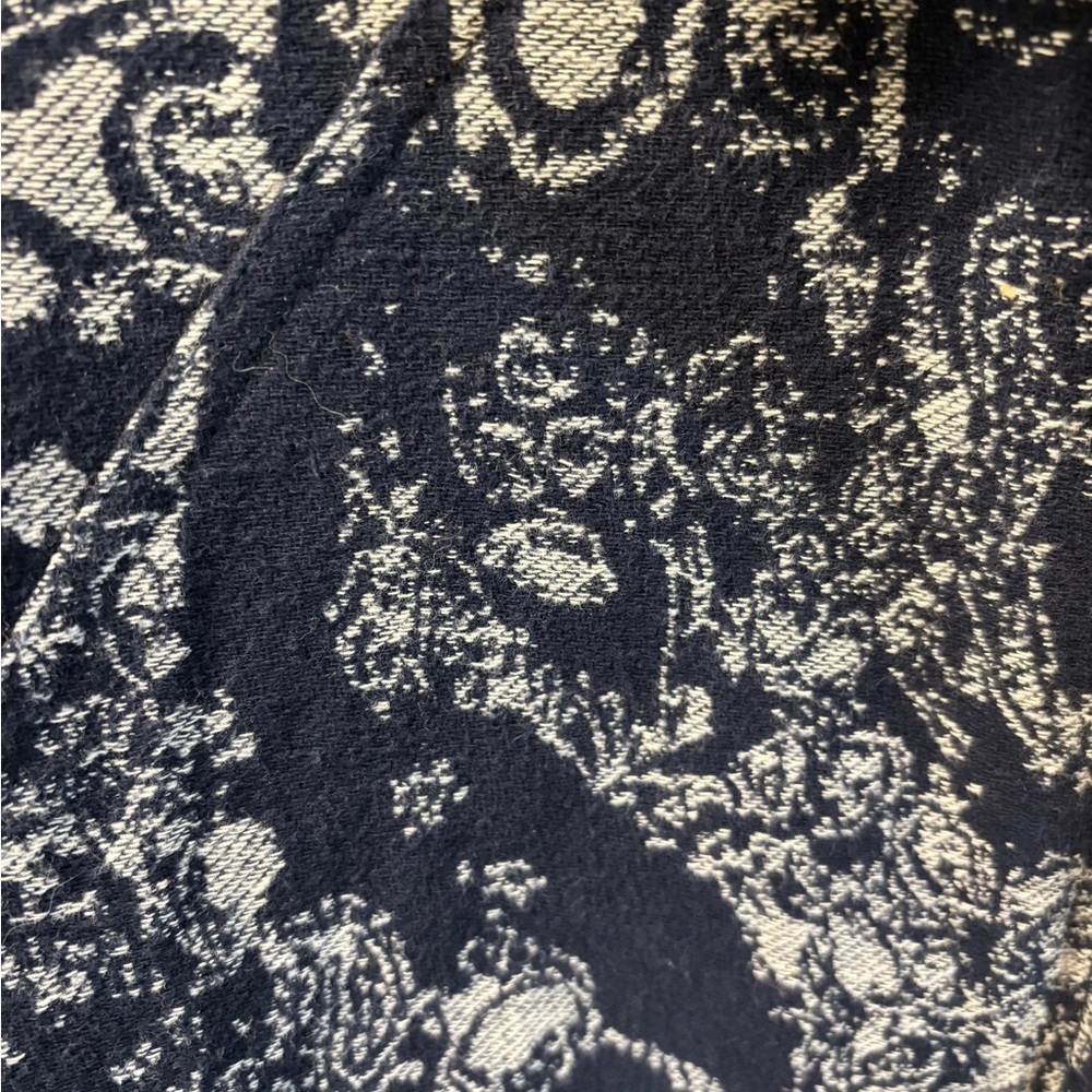 We The Free people bandana jacquard Jacket in indigo color - Picture 5 of 6
